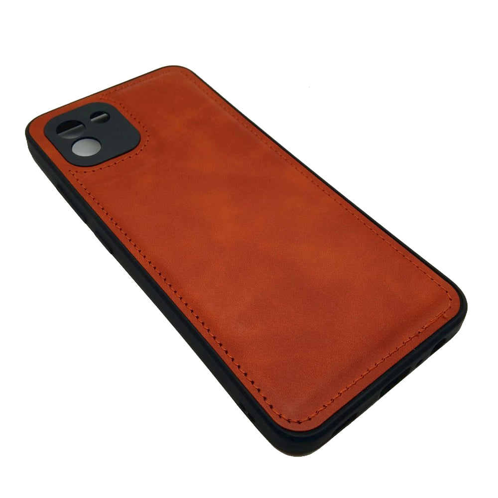 Luxury Leather Case Protection Phone Case Back Cover for Samsung A03