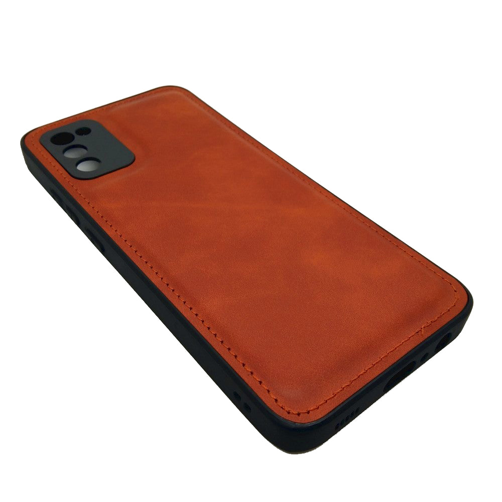 Luxury Leather Case Protection Phone Case Back Cover for Samsung A02s