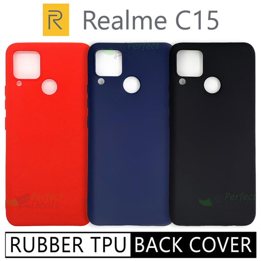 Magic Silicone slim TPU Case for New Realme C15