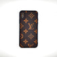 LV Case High Quality Perfect Cover Full Lens Protective Rubber TPU Case For apple iPhone XS