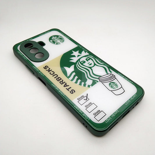 Starbucks Full Camera Lens Protective Hard Shel PC Case For Huawei NOVA Y70