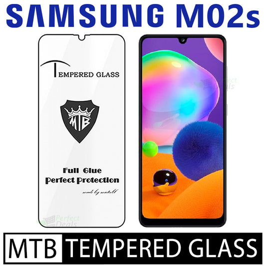 MTB Screen Protector Tempered Glass for Samsung Galaxy M02s
