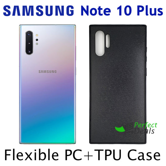 Black Custom Decal Print Slim Case for Samsung Note 10 Plus