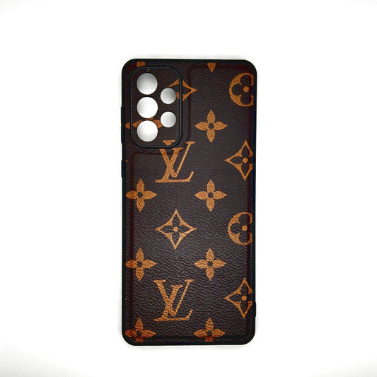 LV Case High Quality Perfect Cover Full Lens Protective Rubber TPU Case For Samsung A73