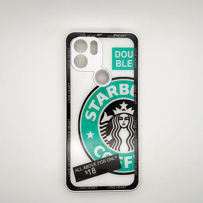 Starbucks Full Camera Lens Protective Hard Shel PC Case For Redmi Redmi A1 Plus