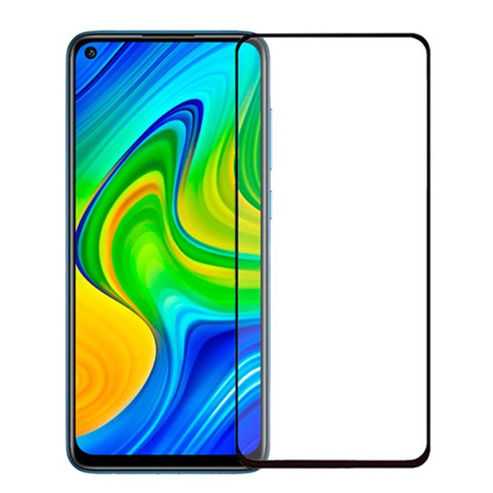 Combo Pack of Tempered Glass Screen Protector, Carbon Fiber Back Sticker, Camera lens Clear Glass Bundel for Redmi Note 9
