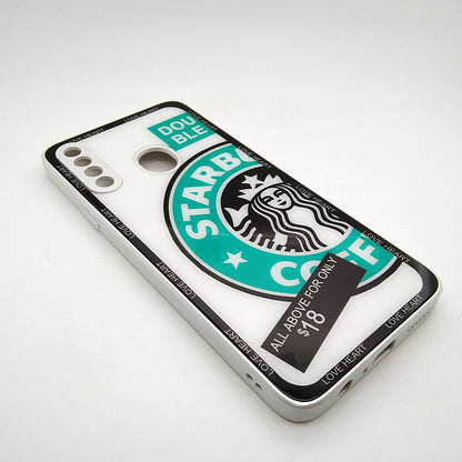 A20S Starbucks Series High Quality Perfect Cover Full Lens Protective Transparent TPU Case For Samsung A20S