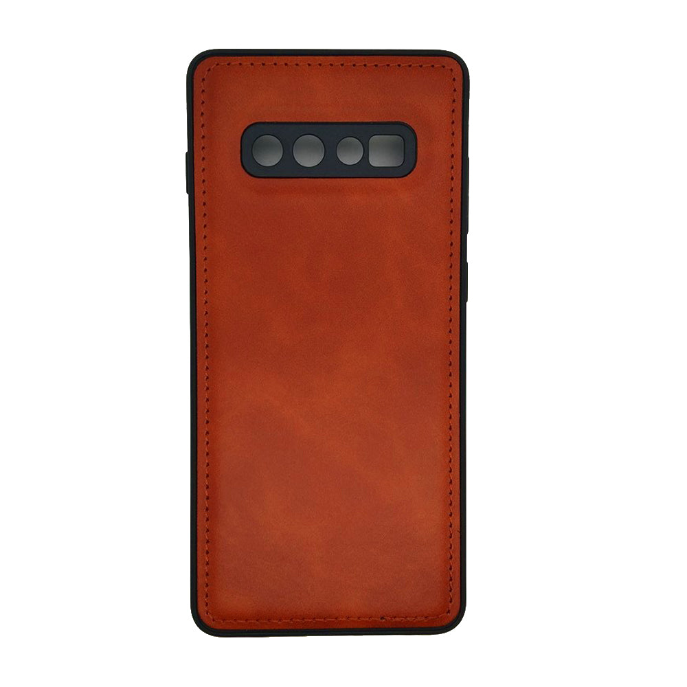 Luxury Leather Case Protection Phone Case Back Cover for Samsung S10 Plus