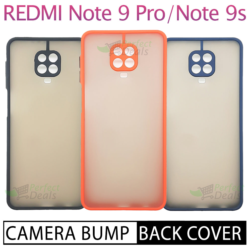 Camera lens Protection Gingle TPU Back cover for Redmi Note 9 Pro