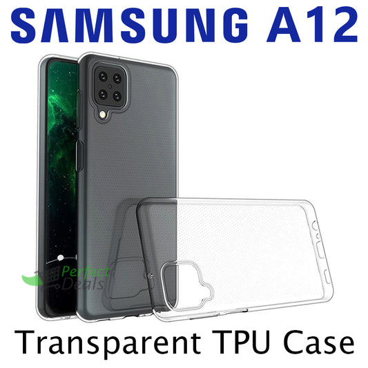 Transparent Clear Slim Case for Samsung A12