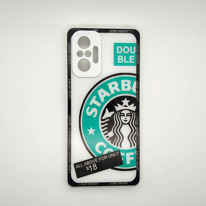 Starbucks Full Camera Lens Protective Hard Shel PC Case For Redmi REDMI NOTE 10 PRO