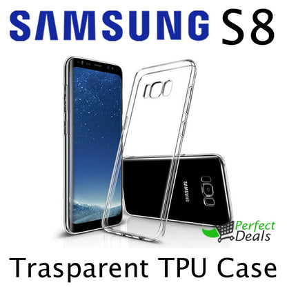 Transparent Clear Slim Case for Samsung S8