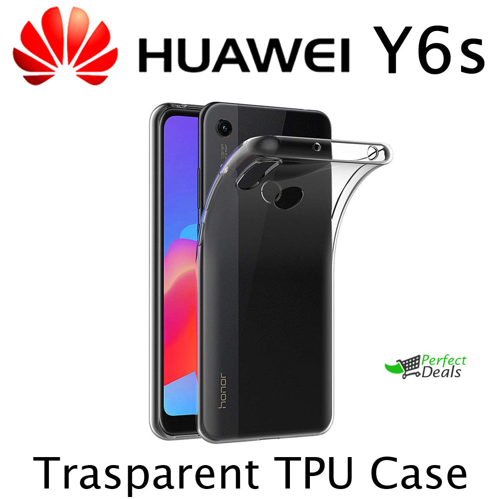 Transparent Clear Slim Case for Huawei Y6s
