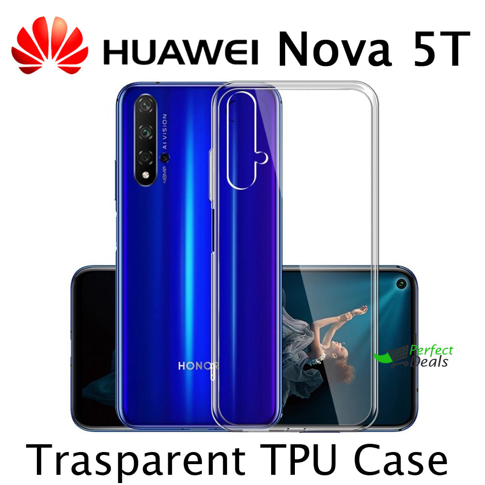 Transparent Clear Slim Case for Huawei Nova 5T