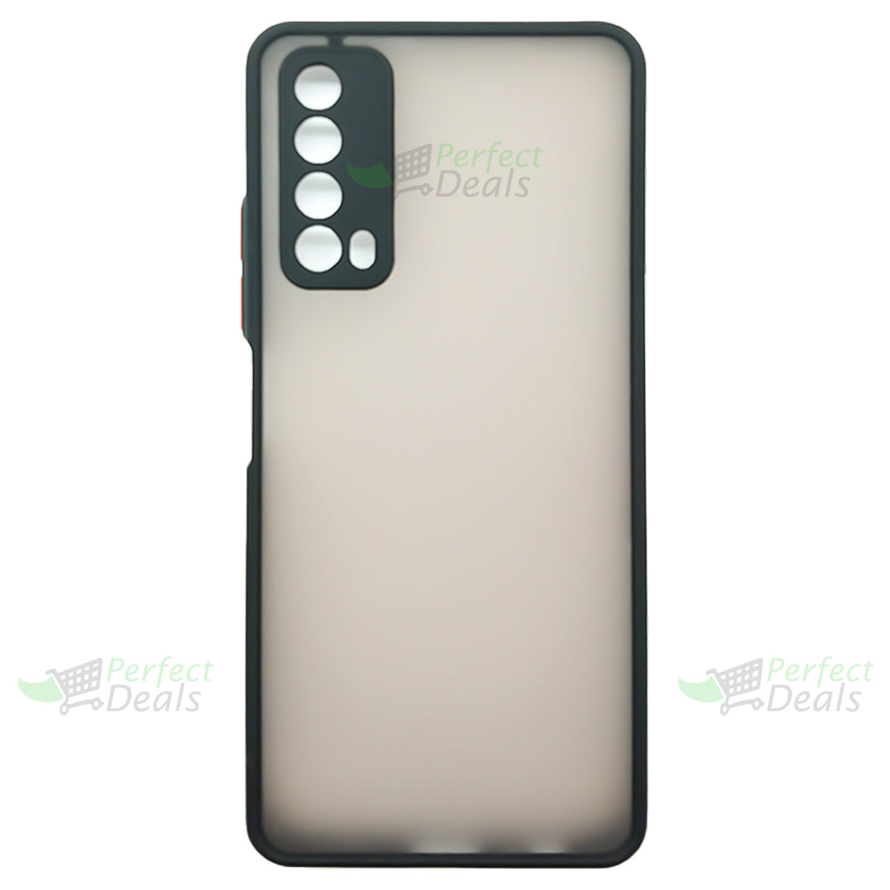 Camera lens Protection Gingle TPU Back cover for Huawei Y7A