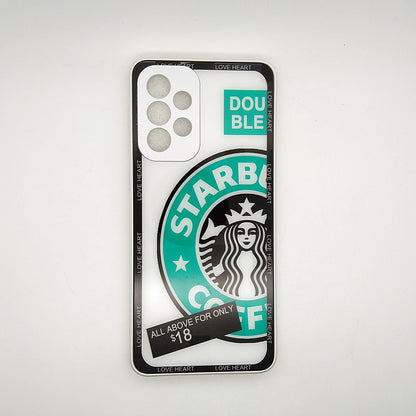 Starbucks Full Camera Lens Protective Hard Shel PC Case For Samsung A33 5G