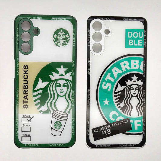 Starbucks Full Camera Lens Protective Hard Shel PC Case For Samsung A04s 4G