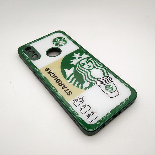 A10S Starbucks Series High Quality Perfect Cover Full Lens Protective Transparent TPU Case For Samsung A10S