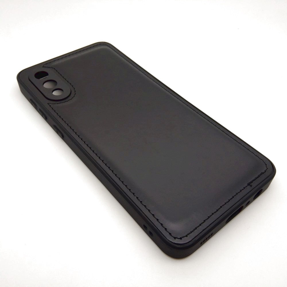 Luxury Leather Case Protection Phone Case Back Cover for Samsung A02