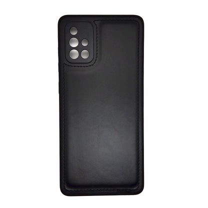 Luxury Leather Case Protection Phone Case Back Cover for Samsung A71 4G