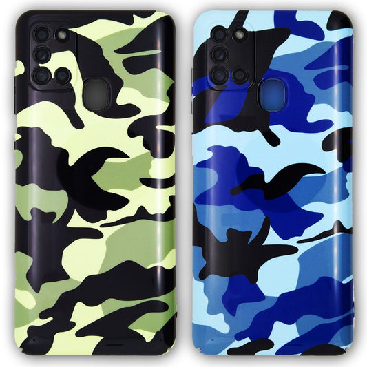 Camo Design PC New Army Design Case for Samsung A21s