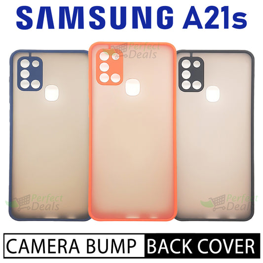 Camera lens Protection Gingle TPU Back cover for Samsung A21s