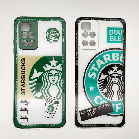 Starbucks Full Camera Lens Protective Hard Shel PC Case For Redmi REDMI NOTE 11 4G