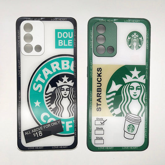 Starbucks Full Camera Lens Protective Hard Shel PC Case For OPPO F19