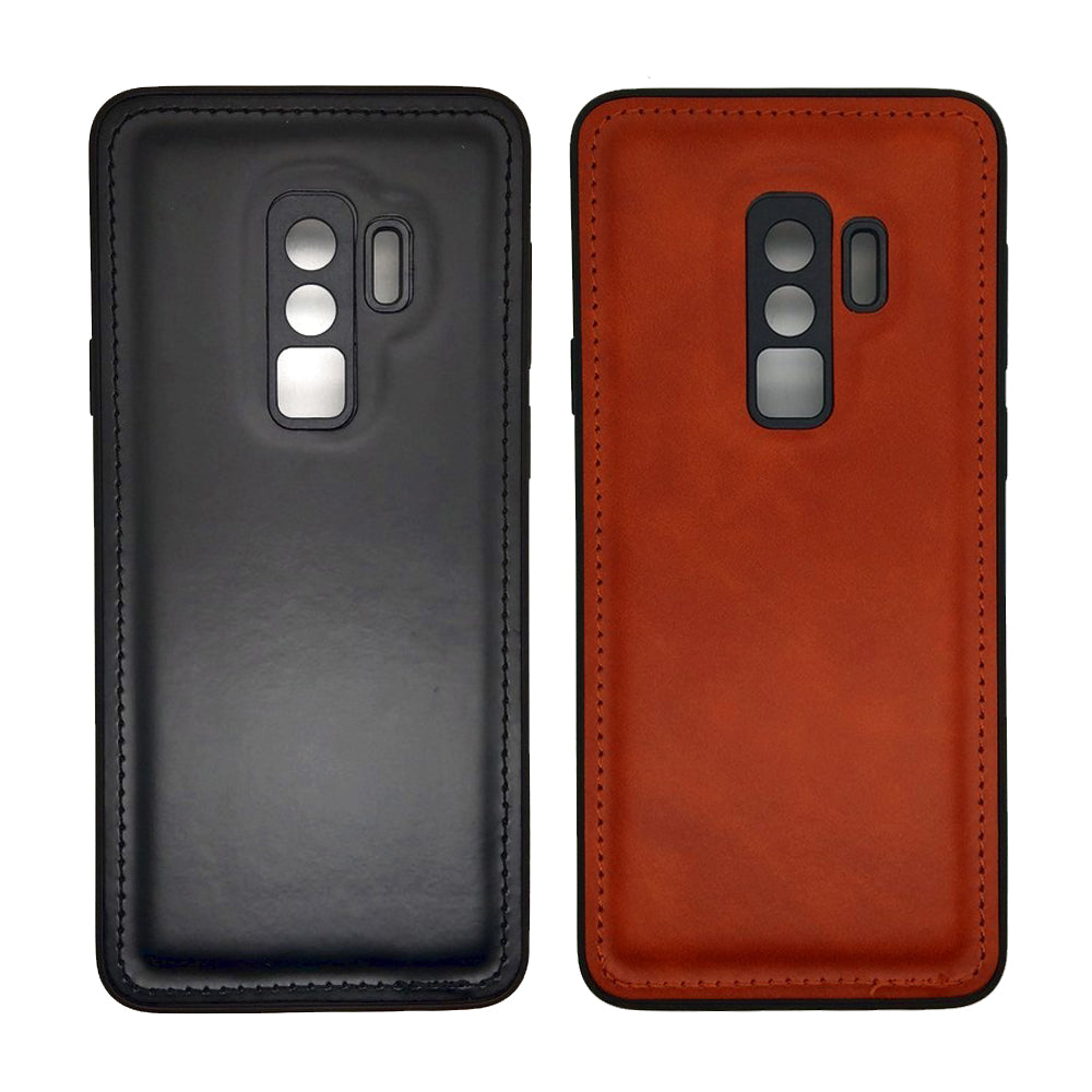 Luxury Leather Case Protection Phone Case Back Cover for Samsung S9 Plus