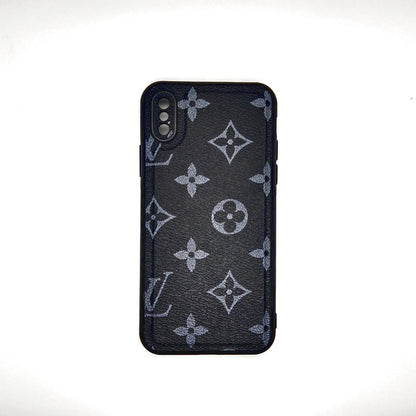 LV Case High Quality Perfect Cover Full Lens Protective Rubber TPU Case For apple iPhone XS