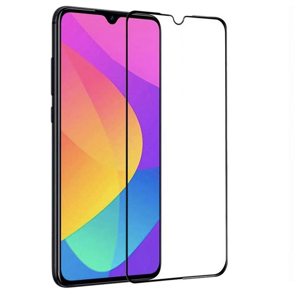 Combo Pack of Tempered Glass Screen Protector, Carbon Fiber Back Sticker, Camera lens Clear Glass Bundel for Redmi 9A