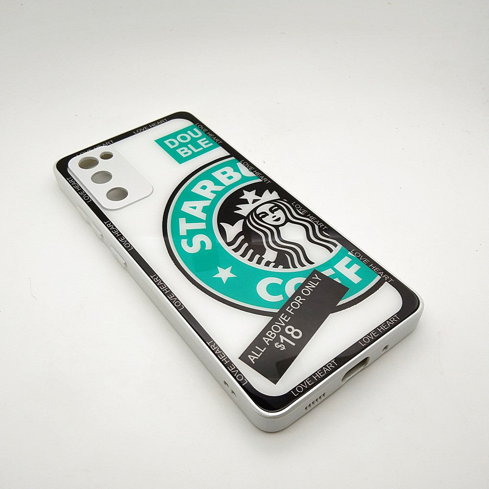 S20 FE Starbucks Series High Quality Perfect Cover Full Lens Protective Transparent TPU Case For Samsung S20 FE