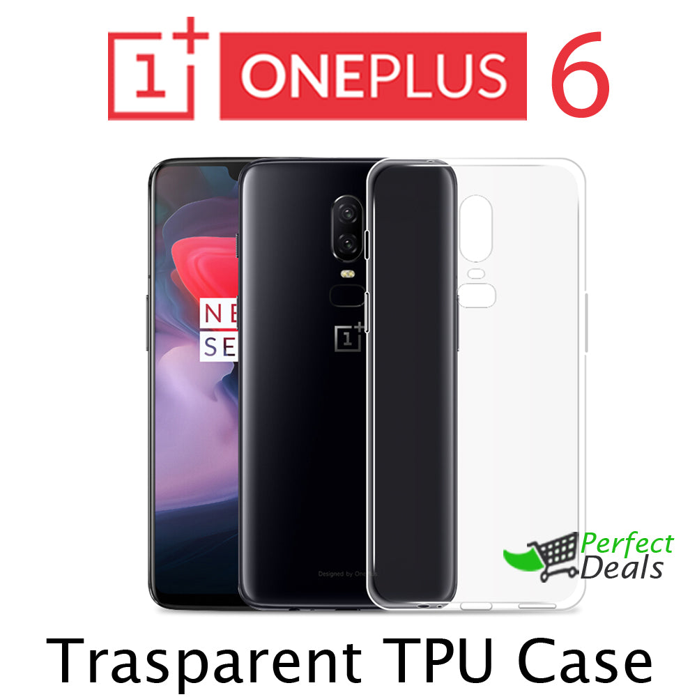 Transparent Clear Slim Case for oneplus 1+6
