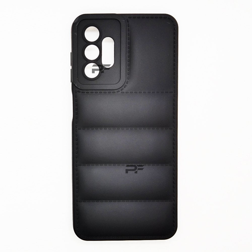 Puffer Case Jacket Cushion Back Cover for Samsung A04S