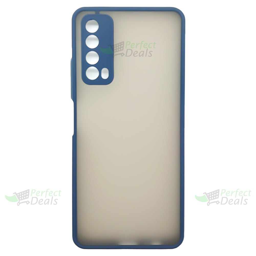 Camera lens Protection Gingle TPU Back cover for Huawei Y7A