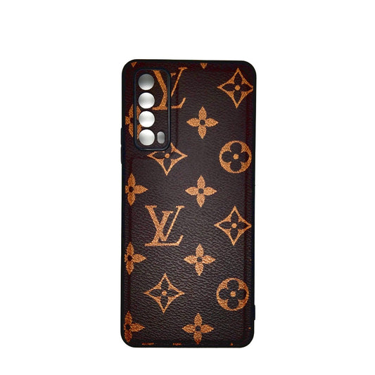 LV Case High Quality Perfect Cover Full Lens Protective Rubber TPU Case For Huawei Y7A