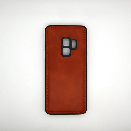 Luxury Leather Case Protection Phone Case Back Cover for Samsung S9