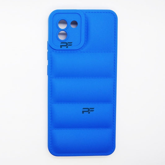 Puffer Case Jacket Cushion Back Cover for Samsung A03