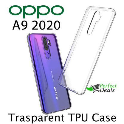 Transparent Clear Slim Case for OPPO A9 2020
