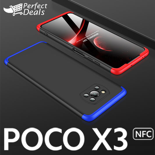 Original GKK Dual Tone 360º Case for mi POCO X3