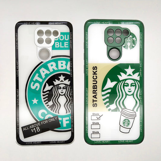 Starbucks Full Camera Lens Protective Hard Shel PC Case For Redmi REDMI NOTE 9