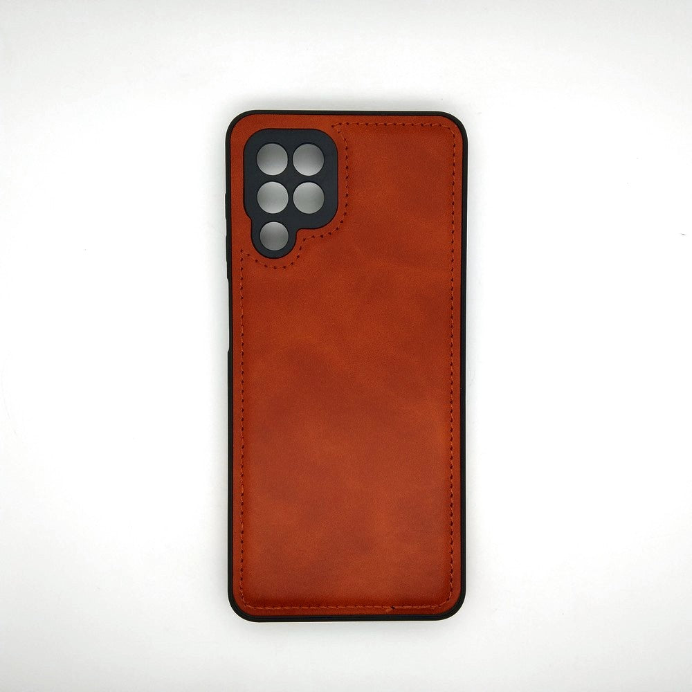 Luxury Leather Case Protection Phone Case Back Cover for Samsung M32 4G