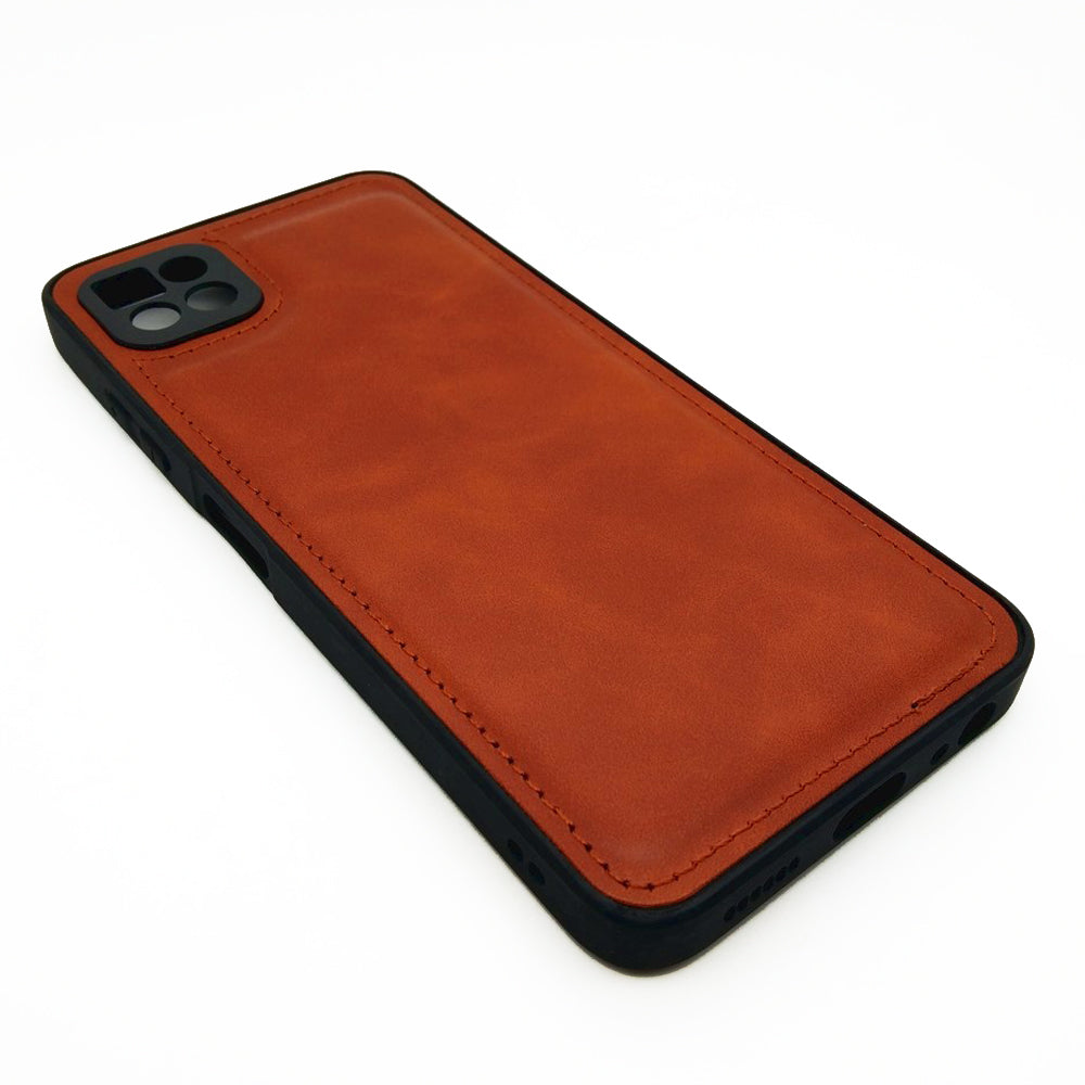 Luxury Leather Case Protection Phone Case Back Cover for Samsung A22 5G