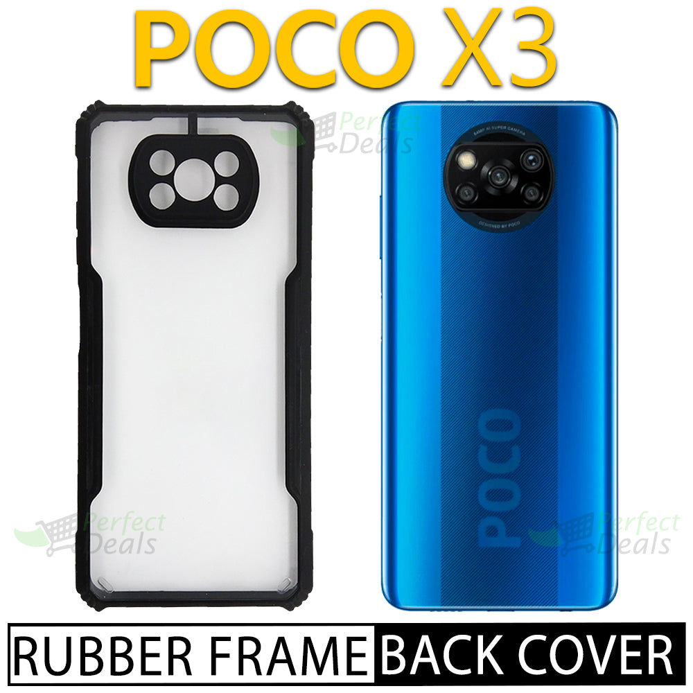 ALY Soft Silicone TPU Bumper Case For Xiaomi Mi POCO X3