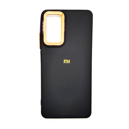 Gold Camera Protection Back Cover for Redmi Note 11 Pro