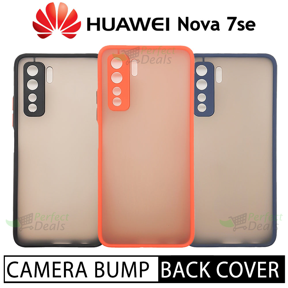 Camera lens Protection Gingle TPU Back cover for Huawei Nova 7 SE