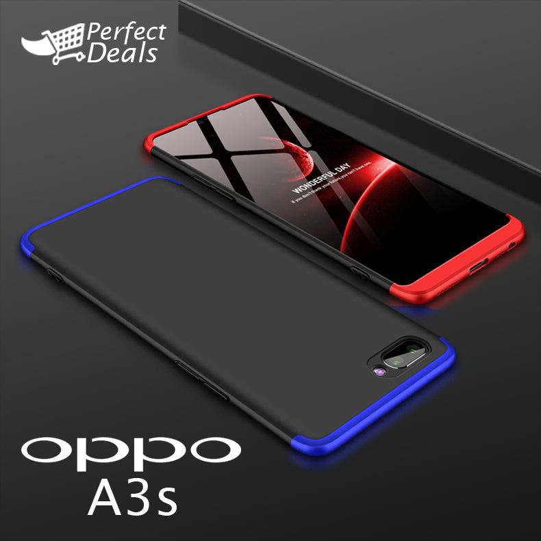 Original GKK Dual Tone 360º Case for OPPO A3s