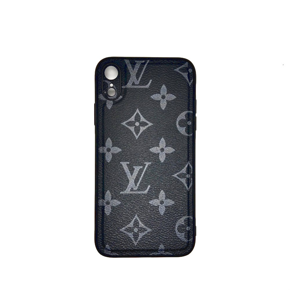 LV Case High Quality Perfect Cover Full Lens Protective Rubber TPU Case For apple iPhone XR