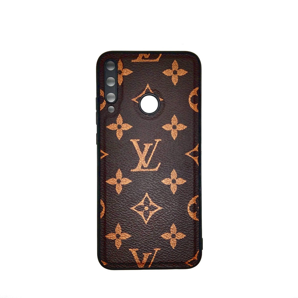 LV Case High Quality Perfect Cover Full Lens Protective Rubber TPU Case For Huawei Y7P