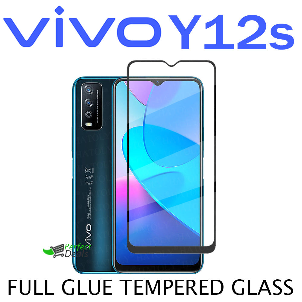 Screen Protector Tempered Glass for Vivo Y12s